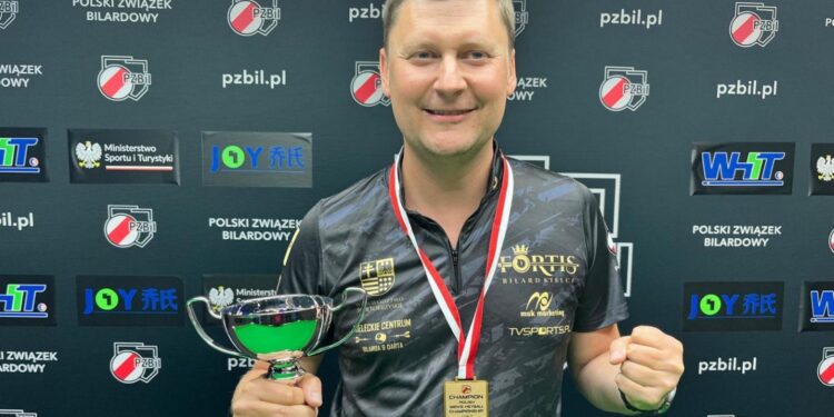 Skowerski mistrzem Polski w Heyball. Poleci na czempionat do Australii