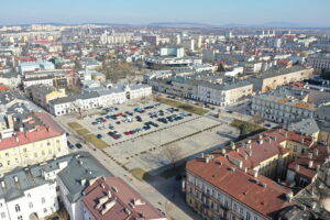 Kielce. Plac Wolności. 5 marca 2025 r. / Fot. Jarosław Kubalski - Radio Kielce