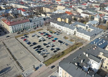 Kielce. Plac Wolności. 5 marca 2025 r. / Fot. Jarosław Kubalski - Radio Kielce