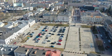 Kielce. Plac Wolności. 5 marca 2025 r. / Fot. Jarosław Kubalski - Radio Kielce