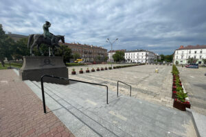 Kielce. Plac Wolności. 8 sierpnia 2025 r. / Fot. Wiktor Taszłow - Radio Kielce