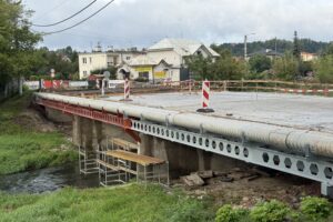 15.09.2025. Starachowice. Remont ul. sadowej / źródło: starachowice.eu