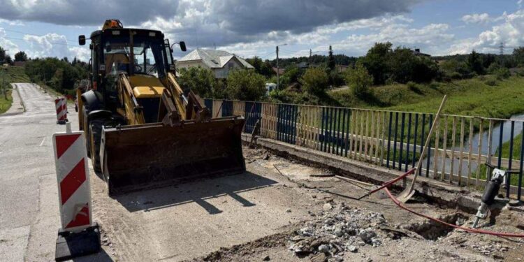 Rozpoczął się remont mostu na Kamiennej