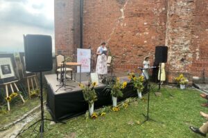 06.09.2025. Sandomierz. Narodowe Czytanie / Fot. Grażyna Szlęzak - Radio Kielce
