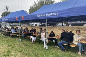 07.09.2025. Nowe Kchary. Uroczyste otwarcie sieci wodociągowej / Fot. Grażyna Szlęzak - Radio Kielce