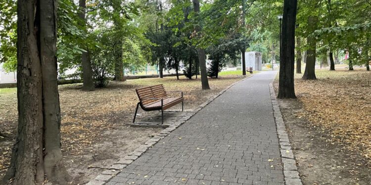 10.09.2025. Sandomierz. Park Saski / Fot. Grażyna Szlęzak - Radio Kielce