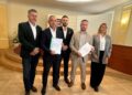 17.09.2025. Kielce. Konferencja komisji rewizyjnej na temat raportu cząstkowego w sprawie delegacji władz miasta / Fot. Marcin Marszałek - Radio Kielce