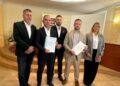 17.09.2025. Kielce. Konferencja komisji rewizyjnej na temat raportu cząstkowego w sprawie delegacji władz miasta / Fot. Marcin Marszałek - Radio Kielce
