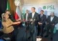 18.09.2025. Kielce. Siedziba PSL przy ulicy Wesołej. konferencja / Fot. Izabela Mortas-Rubak - Radio Kielce