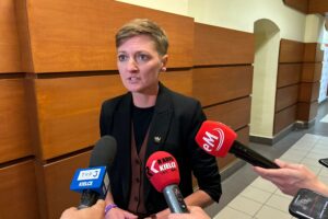 Na zdjęciu: Agata Wojda, prezydent Kielc / Fot. Marcin Marszałek - Radio Kielce