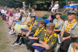 06.09.2025. Sandomierz. Narodowe Czytanie / Fot. Grażyna Szlęzak - Radio Kielce
