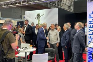 03.09.2025. Kielce. Targi Kielce. Premier Donald Tusk z wizytą na MSPO / Fot. Aleksandra Kwaśniewska - Radio Kielce