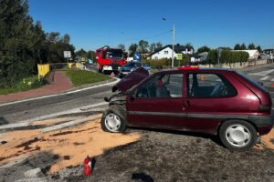 20.09.2025. Stopnica. Wypadek / Fot. Policja