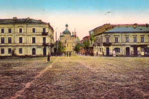 Kielce. Plac Wolności. 1905 r. / źródło: fotopolska.eu