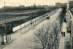 Kielce. Ulica Sienkiewicza. 1910 r. / źródło: fotopolska.eu