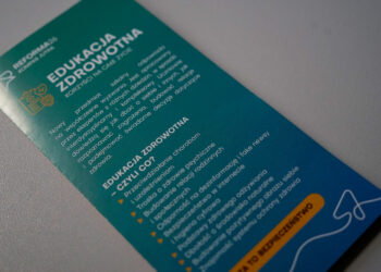 Edukacja zdrowotna będzie obowiązkowa - Radio Kielce Edukacja zdrowotna - ulotka / Fot. Aleksandra Kwaśniewska - Radio Kielce