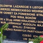 Boków gminie Stąporków. Pomnik po renowacji upamiętniający żołnierzy 25. Pułku Piechoty Armii Krajowej / Fot. Magdalena Galas-Klusek - Radio Kielce