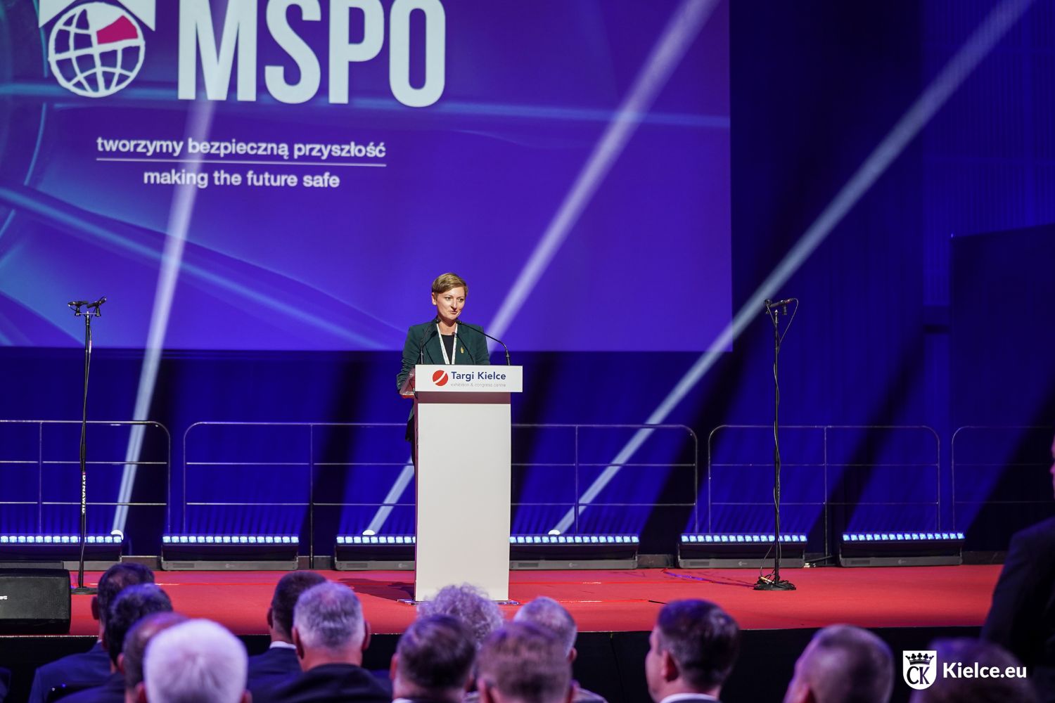 Andrzej Mochoń: Targi MSPO są coraz większe. Tak samo jak ich znaczenie - Radio Kielce 02.09.2025. Kielce. MSPO. Na zdjęciu: Agata Wojda / Fot. Urząd Miasta Kielce
