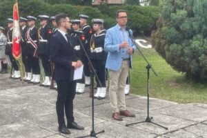 06.09.2025. Starachowice. Obchody 86. rocznicy wybuchu II wojny światowej i obrony Starachowic / Fot. Anna Głąb - Radio Kielce