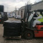 08.09.2025. Stąporków. Usuwanie odpadów / Fot. Wojciech Owczarek