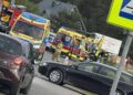 16.09.2025. Kielce. Suków-Papiernia. Wypadek / Fot. Na Drodze Świętokrzyskie - Facebook