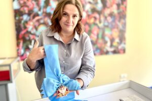 Na zdjęciu: Sylwia Zacharz, kierownik Muzeum Stefana Żeromskiego – oddziału Muzeum Narodowego w Kielcach / Fot. Dorota Klusek - Radio Kielce