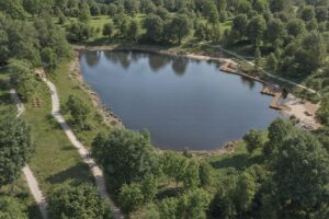Koncepcja zagospodarowania terenu glinianek na Wietrzni / źródło: GVD KIELCE
