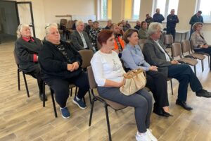 24.09.2025. Ciszyca. Podpisanie umowy na remont drogi wojewódzkiej / Fot. Grażyna Szlęzak -Wójcik - Radio Kielce