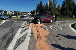 20.09.2025. Stopnica. Wypadek / Fot. Policja