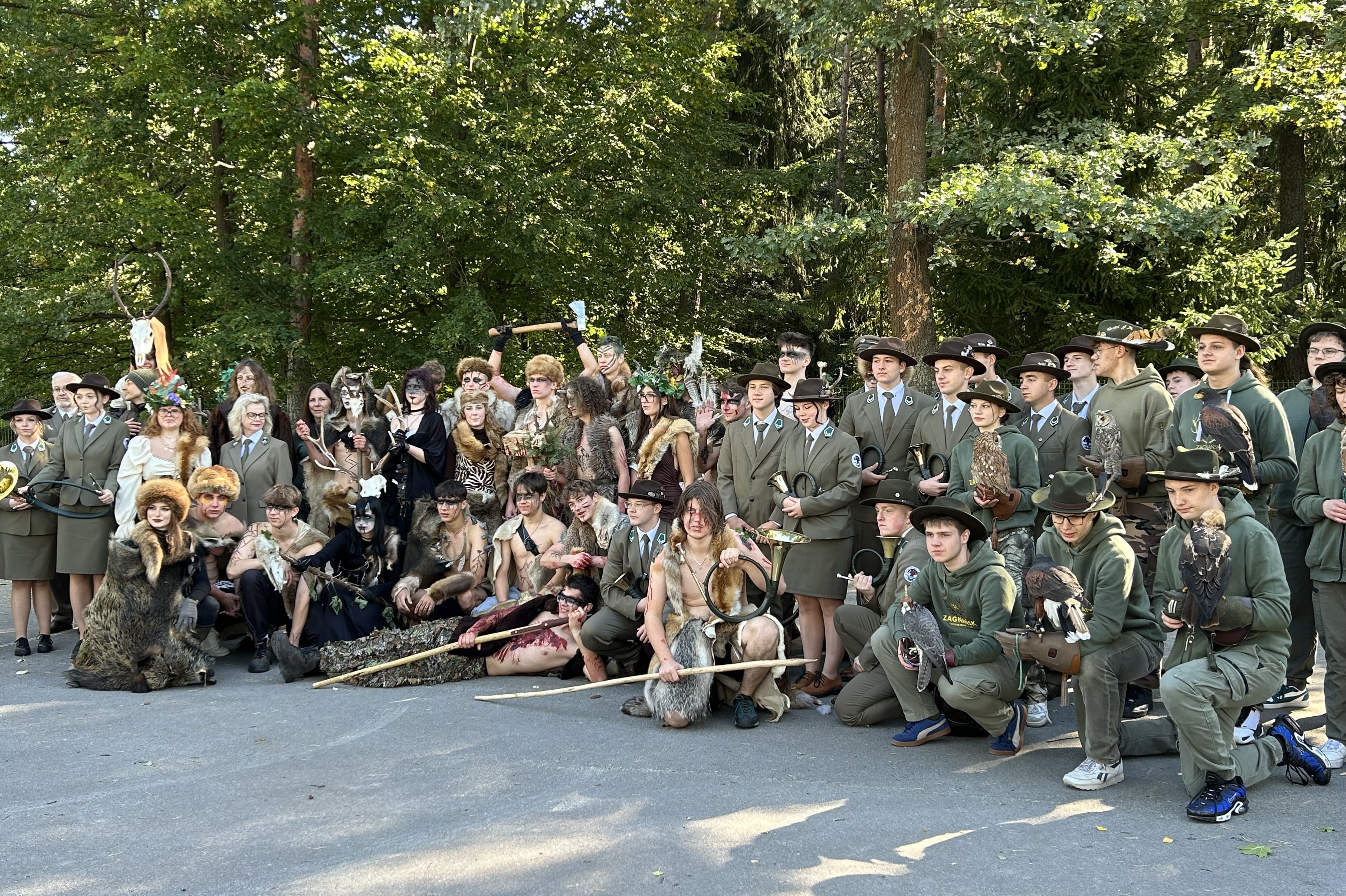 Zagnańskie lasy po raz kolejny rozbrzmiały słowami „Darz Bór”