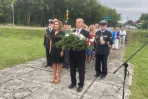 06.09.2025. Starachowice. Obchody 86. rocznicy wybuchu II wojny światowej i obrony Starachowic / Fot. Anna Głąb - Radio Kielce