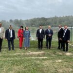 07.09.2025. Nowe Kchary. Uroczyste otwarcie sieci wodociągowej / Fot. Grażyna Szlęzak - Radio Kielce