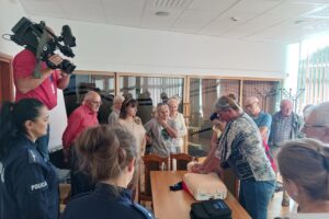 18.09.2025. Kielce. Świętokrzyski Urząd Wojewódzki. Akcja „Razem dla seniorów”. Szkolenie z pierwszej pomocy przedmedycznej / Fot. ZUS