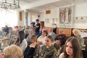 26.09.2025. Sandomierz. Zespół Szkół Gastronomicznych i Hotelarskich w Sandomierzu. Wręczenie stypendiów / Fot. Grażyna Szlęzak-Wójcik - Radio Kielce