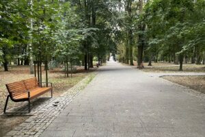 10.09.2025. Sandomierz. Park Saski / Fot. Grażyna Szlęzak - Radio Kielce