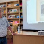 Kielce. Pedagogiczna Biblioteka Wojewódzka. O historii budynku, w którym dziś mieści się Pedagogiczna Biblioteka Wojewódzka opowiadał Dariusz Kalina / Fot. PBW