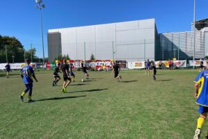 27.09.2025. Kielce. Turniej piłkarski zorganizowany przez Stowarzyszenie Kibiców „Zjednoczona Korona” / Fot. Rafał Szymczyk - Radio Kielce