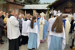07.09.2025. Sulisławice. Sanktuarium. Uroczystości święta Narodzenia Najświętszej Marii Panny / Fot. Grażyna Szlęzak - Radio Kielce
