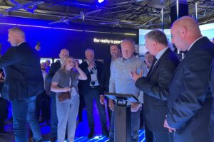 03.09.2025. Kielce. Targi Kielce. Premier Donald Tusk z wizytą na MSPO / Fot. Aleksandra Kwaśniewska - Radio Kielce