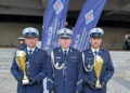 Świętokrzyski policjant na podium