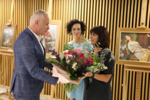 18.09.2025. Kielce. Finisaż wystawy „Punkty styku” / źródło: Świętokrzyski Urząd Wojewódzki w Kielcach