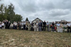 07.09.2025. Nowe Kichary. Uroczyste zakończenie remontu zabytkowej baszty / Fot. Grażyna Szlęzak - Radio Kielce