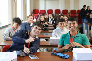 29.09.2025. Kielce. Powitanie studentów z krajów Europy, Azji i Ameryki Północnej na Uniwersytecie Jana Kochanowskiego / Fot. Wiktor Taszłow - Radio Kielce