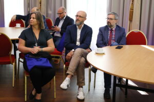 22.09.2025. Cedzyna. Hotel „Echo”. Wręczenie nagród w konkursie Student-Wynalazca / Fot. Wiktor Taszłow - Radio Kielce