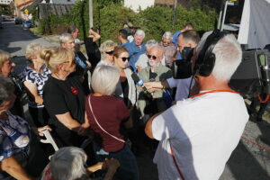 03.09.2025 Kielce. Interwencja TVP3 Kielce i Radia Kielce / Fot. Wiktor Taszłow - Radio Kielce