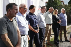 03.09.2025 Kielce. Interwencja TVP3 Kielce i Radia Kielce / Fot. Wiktor Taszłow - Radio Kielce