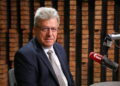 23.09.2025. Radio Kielce. Rozmowa Dnia. Na zdjęciu: Józef Bryk - wojewoda świętokrzyski / Fot. Wiktor Taszłow - Radio Kielce