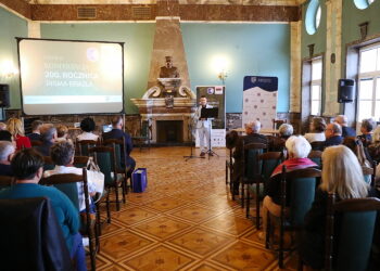 23.09.2025. Kielce. 200. rocznica istnienia pisma Braille’a. Konferencja / Fot. Wiktor Taszłow - Radio Kielce