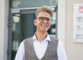 04.09.2025. Kielce. Teatr Lalki i Aktora „Kubuś”. Na zdjęciu: Mateusz Wyżliński, nowy aktor teatru / Fot. Wiktor Taszłow - Radio Kielce