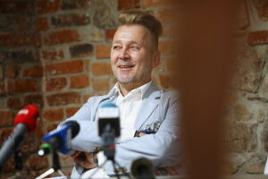 04.09.2025. Kielce. Teatr Lalki i Aktora „Kubuś”. Na zdjęciu: Piotr Bogusław Jędrzejczak, dyrektor teatru / Fot. Wiktor Taszłow - Radio Kielce